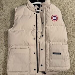 Canada Goose Vest Ivory Men’s Large L